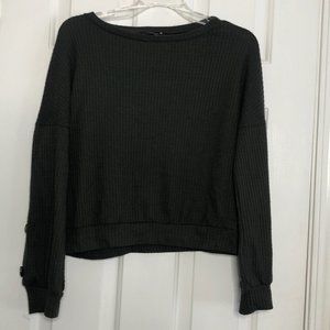 Long Sleeve Crop-Top